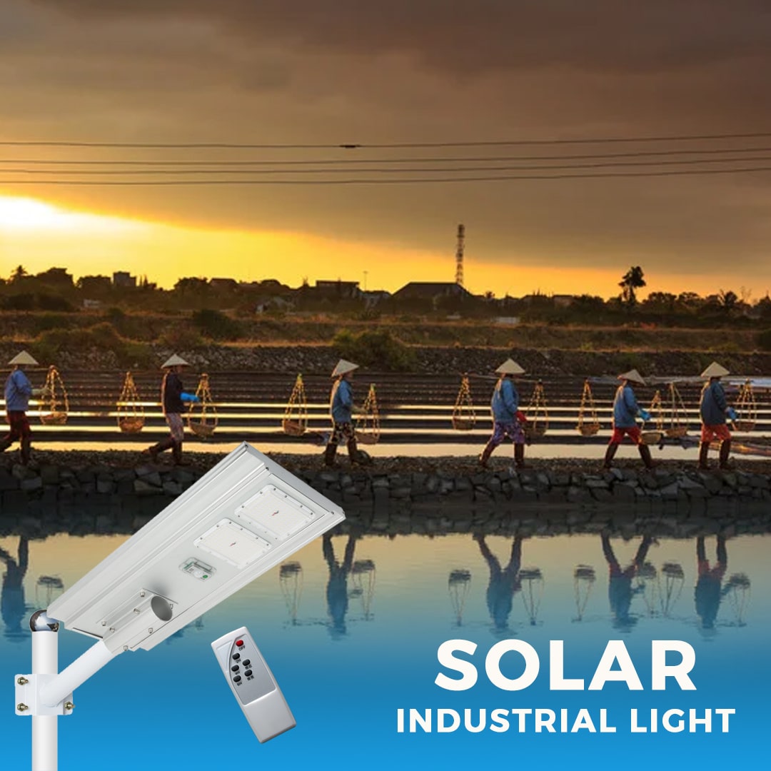 Industrial Aluminum Solar Integrated Streetlight