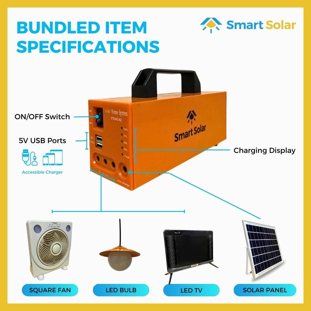 230watts Smart Solar Portable Generator