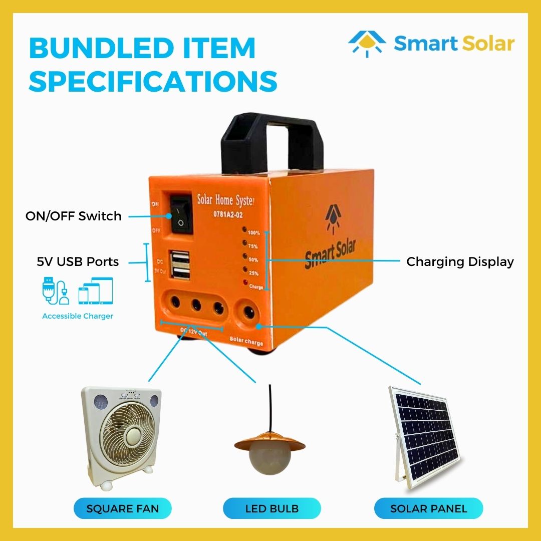 75 watts Smart Solar Portable Generator