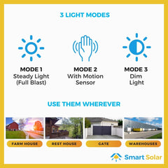 Buy 2 Take 2 Solar LED Wall Lamp with Motion Sensor