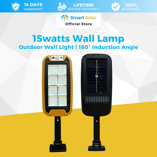 Buy 2 Take 2 15 Watts Solar LED Wall Lamp with Motion Sensor