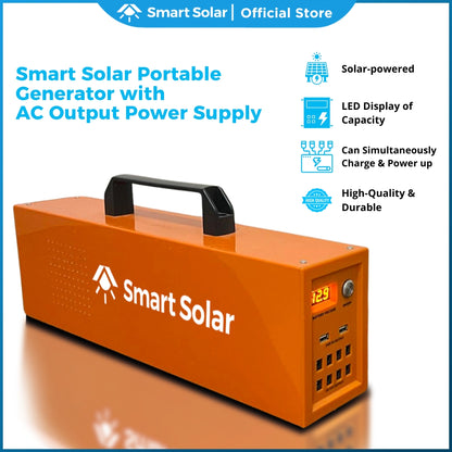 700watts SMART SOLAR Portable Generator With AC Output