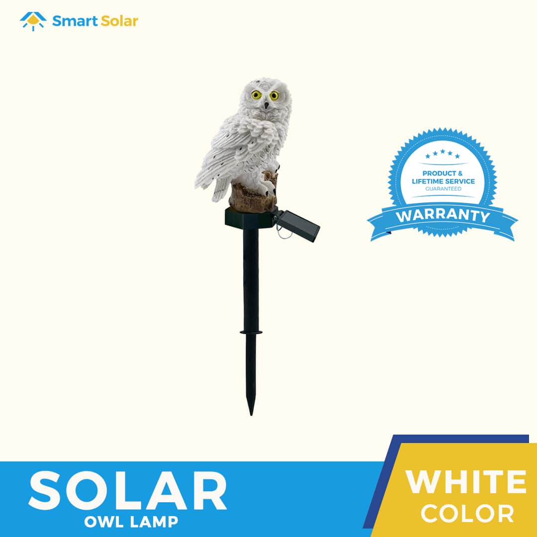 Solar Owl Lamp