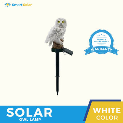 Solar Owl Lamp