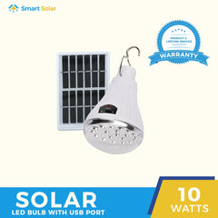 Smart Solar LED Light Bulb