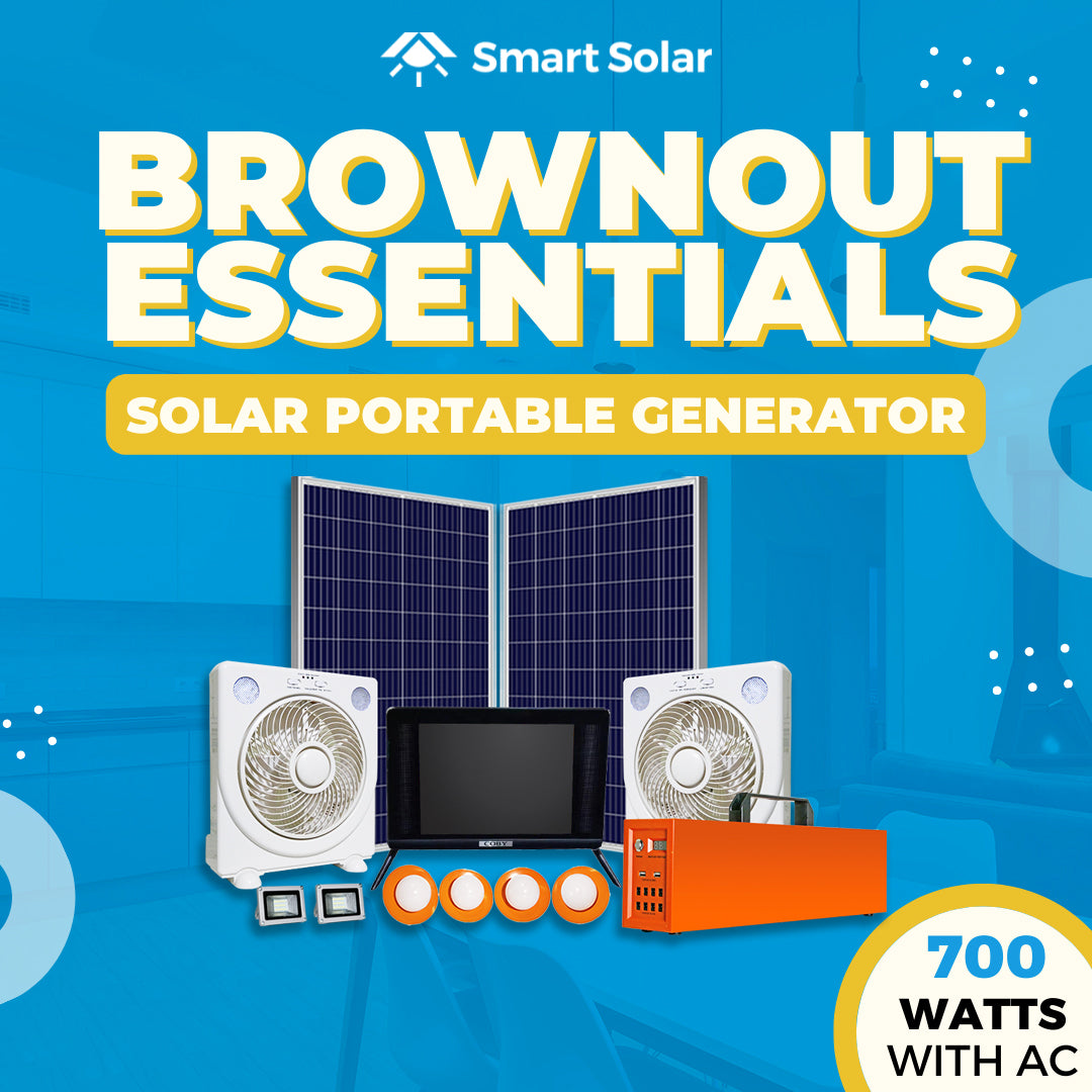 700watts SMART SOLAR Portable Generator With AC Output