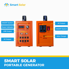 700watts SMART SOLAR Portable Generator With AC Output