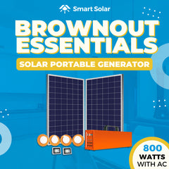 800watts SMART SOLAR Portable Generator with AC Output