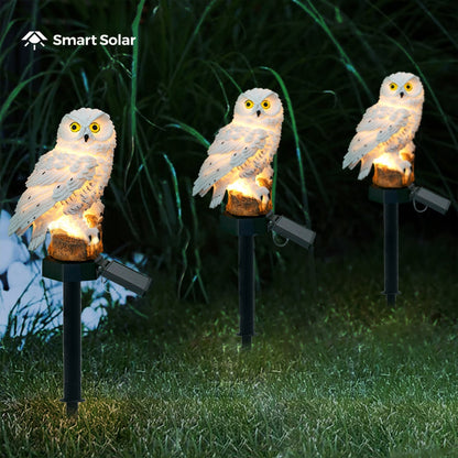 Solar Owl Lamp